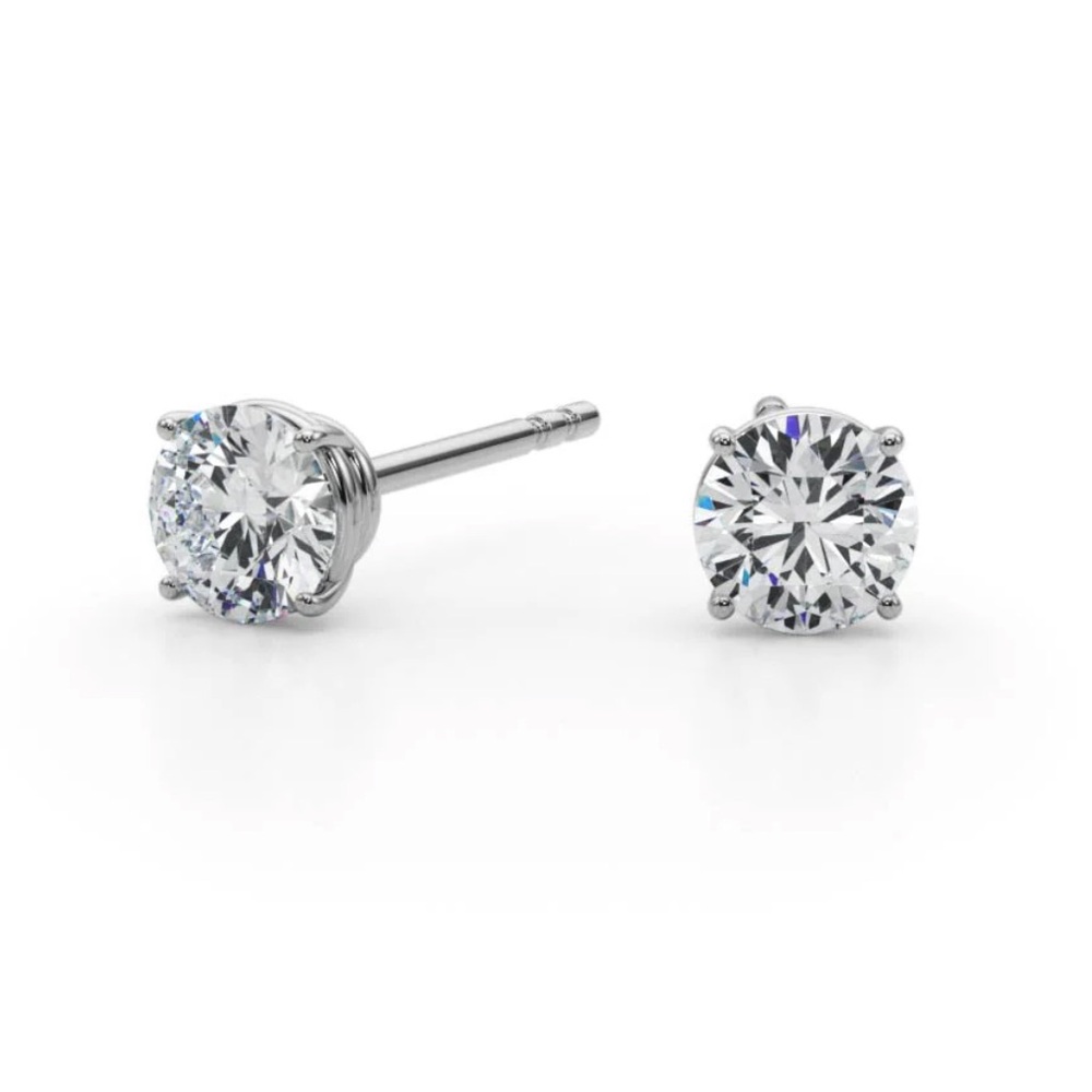 Elegant lab diamond Stud Earrings